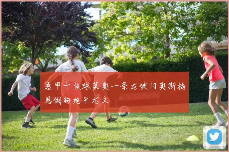 意甲十佳球莱奥一条龙破门奥斯梅恩倒钩绝平尤文